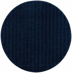 Runde tepper - Pandora (blå)
