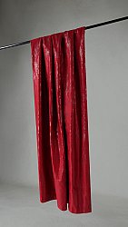 Gardiner - Sammetsgardin Ofelia (röd)