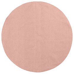 Rund matta - Hamilton (Coral Pink)