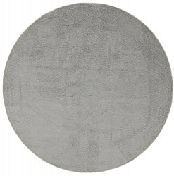 Rund matta - Vevila (grå)