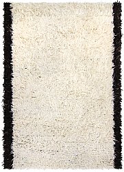 Ullmatta - Nova (vit/svart)