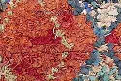 Marockansk Boucherouite-matta 195 x 115 cm
