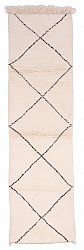 Kelimmatta Marockansk Beni Ourain-matta 305 x 85 cm