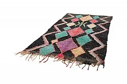 Marockansk Boucherouite-matta 235 x 135 cm