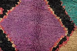 Marockansk Boucherouite-matta 235 x 135 cm