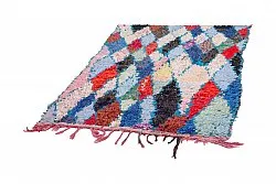 Marockansk Boucherouite-matta 200 x 130 cm