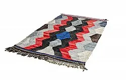 Marockansk Boucherouite-matta 135 x 225 cm