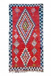 Marockansk Boucherouite-matta 295 x 150 cm