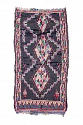 Marockansk Boucherouite-matta 240 x 130 cm