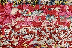 Marockansk Boucherouite-matta 205 x 140 cm