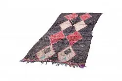 Marockansk Boucherouite-matta 245 x 105 cm