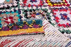 Marockansk Boucherouite-matta 235 x 130 cm