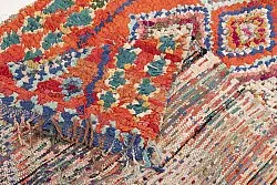 Marockansk Boucherouite-matta 285 x 100 cm