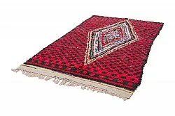 Marockansk Boucherouite-matta 255 x 145 cm