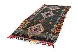 Marockansk Boucherouite-matta 285 x 120 cm
