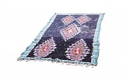 Marockansk Boucherouite-matta 245 x 135 cm