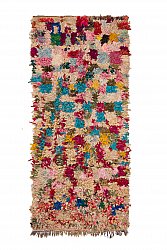 Marockansk Boucherouite-matta 270 x 110 cm