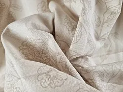 Gardiner - Bomullsgardin Minna (beige)