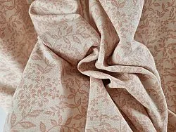 Gardiner - Bomullsgardin Lilja (beige)