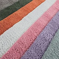 Ryamattor - Combarro Solid Cotton Shaggy (ljusrosa)