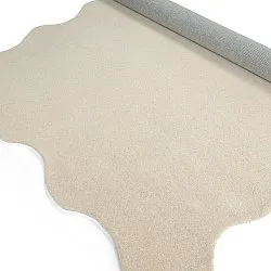Vågig Ullmatta - Diu Hand Tufted Wool Premium (creme)