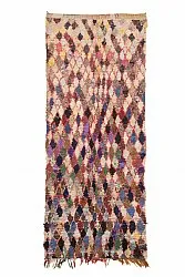 Marockansk Boucherouite-matta 295 x 120 cm
