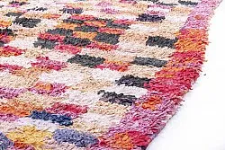 Marockansk Boucherouite-matta 280 x 145 cm