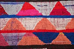 Marockansk Boucherouite-matta 145 x 240 cm