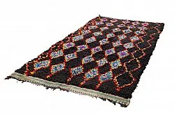 Marockansk Boucherouite-matta 130 x 270 cm