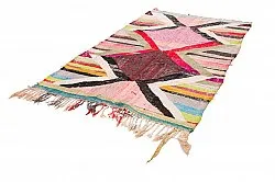 Marockansk Boucherouite-matta 135 x 245 cm
