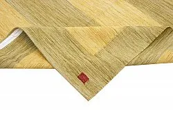 Orientalisk Matta - Modern Kelim Hand Woven - 159 x 204 cm