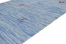 Orientalisk Matta - Modern Kelim Hand Woven - 155 x 203 cm