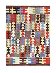 Orientalisk Matta - Hazara Kelim Hand Woven - 154 x 201 cm