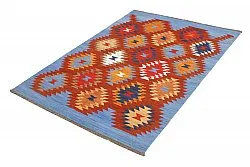 Orientalisk Matta - Hazara Kelim Hand Woven - 135 x 184 cm