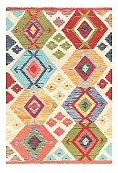 Orientalisk Matta - Vegi Kelim Hand Woven - 114 x 172 cm