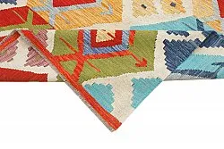 Orientalisk Matta - Vegi Kelim Hand Woven - 114 x 172 cm