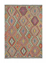 Orientalisk Matta - Vegi Kelim Hand Woven - 178 x 248 cm