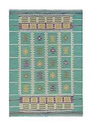 Orientalisk Matta - Vegi Kelim Hand Woven - 124 x 179 cm