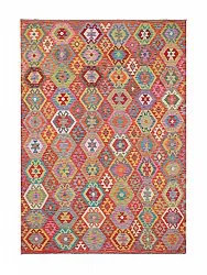 Orientalisk Matta - Vegi Kelim Hand Woven - 203 x 296 cm