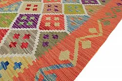 Orientalisk Matta - Vegi Kelim Hand Woven - 79 x 298 cm