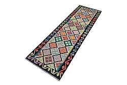 Orientalisk Matta - Vegi Kelim Hand Woven - 80 x 268 cm