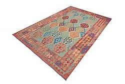 Orientalisk Matta - Vegi Kelim Hand Woven - 196 x 292 cm