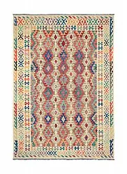 Orientalisk Matta - Vegi Kelim Hand Woven - 202 x 293 cm