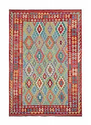 Orientalisk Matta - Vegi Kelim Hand Woven - 199 x 295 cm