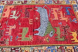 Orientalisk Matta - Tribal Hand Knotted - 153 x 213 cm