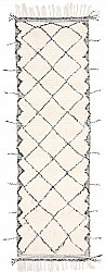 Kelimmatta Marockansk Beni Ourain-matta 345 x 130 cm