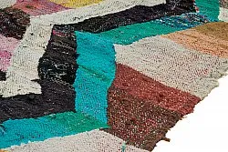 Marockansk Boucherouite-matta 135 x 245 cm
