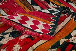 Marockansk Boucherouite-matta 150 x 365 cm