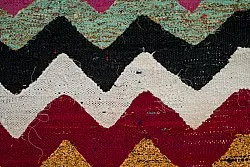 Marockansk Boucherouite-matta 120 x 235 cm