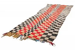 Marockansk Boucherouite-matta 360 x 125 cm